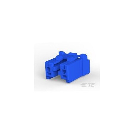 Te Connectivity GIC 7.92 2POS PLUG BLUE KEYING D 3-1747050-3